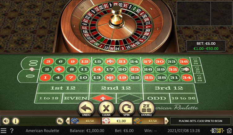 American roulette online casino suriname