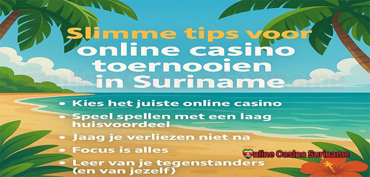 Slimme tips voor online casino toernooien in Suriname blogartikel