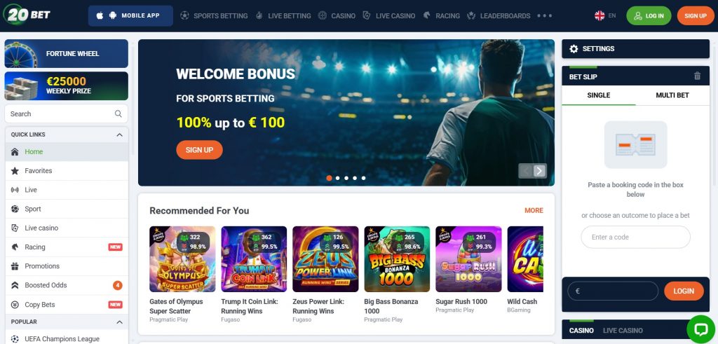 20Bet Casino